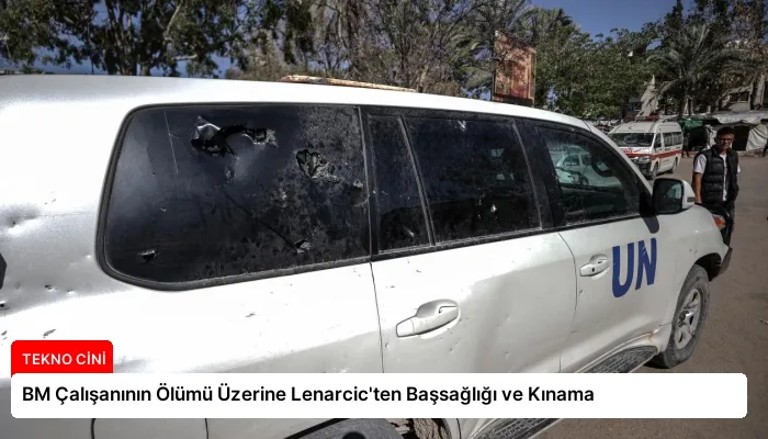 BM Çalışanının Ölümü Üzerine Lenarcic’ten Başsağlığı ve Kınama