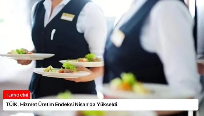TÜİK, Hizmet Üretim Endeksi Nisan’da Yükseldi