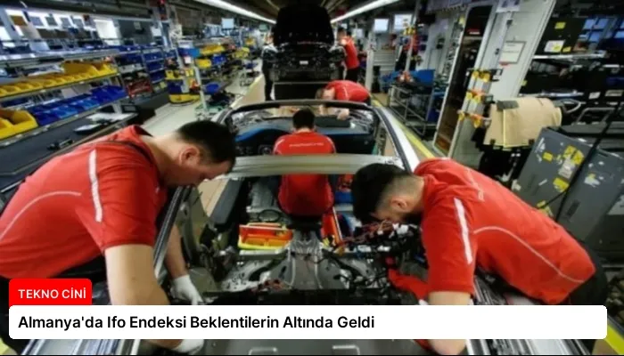 Almanya’da Ifo Endeksi Beklentilerin Altında Geldi