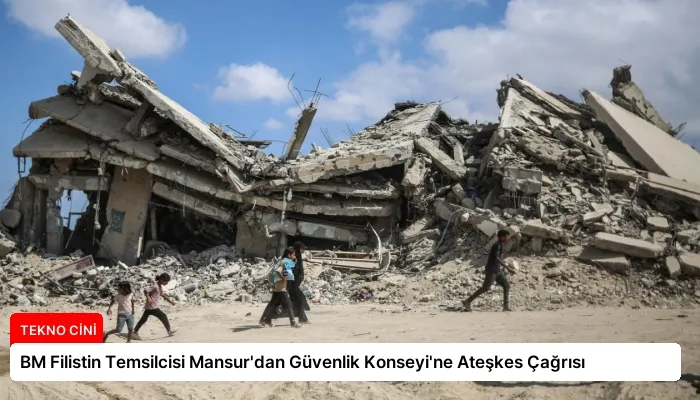 BM Filistin Temsilcisi Mansur’dan Güvenlik Konseyi’ne Ateşkes Çağrısı