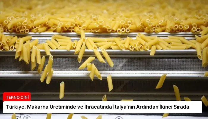 Türkiye, Makarna Üretiminde ve İhracatında İtalya’nın Ardından İkinci Sırada