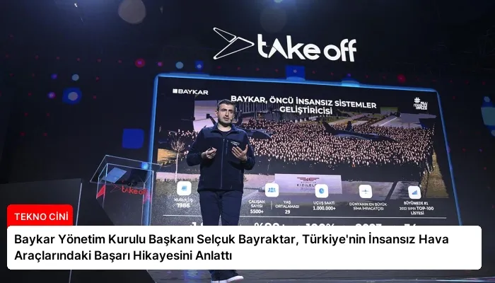 Baykar Yönetim Kurulu Başkanı Selçuk Bayraktar, Türkiye’nin İnsansız Hava Araçlarındaki Başarı Hikayesini Anlattı