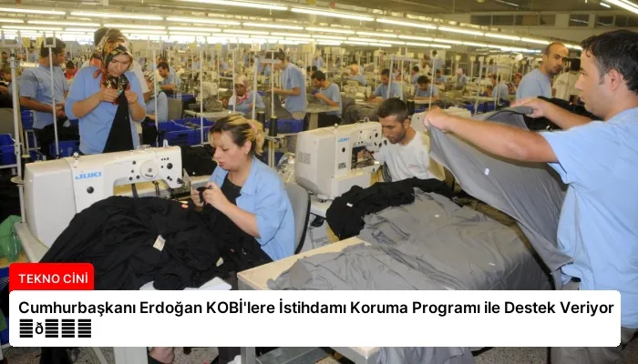 Cumhurbaşkanı Erdoğan KOBİ’lere İstihdamı Koruma Programı ile Destek Veriyor ⏬👇