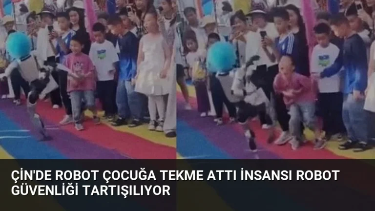 Çin’de Robot Çocuğa Tekme Attı İnsansı Robot Güvenliği Tartışılıyor