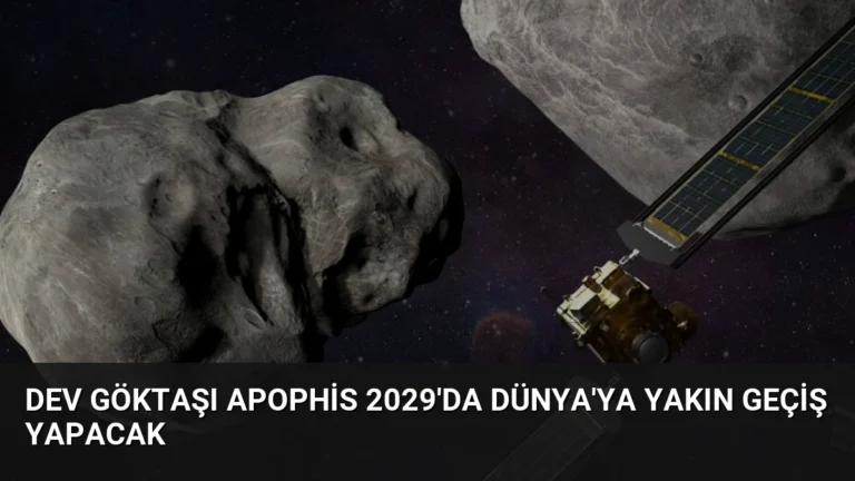 Dev Göktaşı Apophis 2029’da Dünya’ya Yakın Geçiş Yapacak