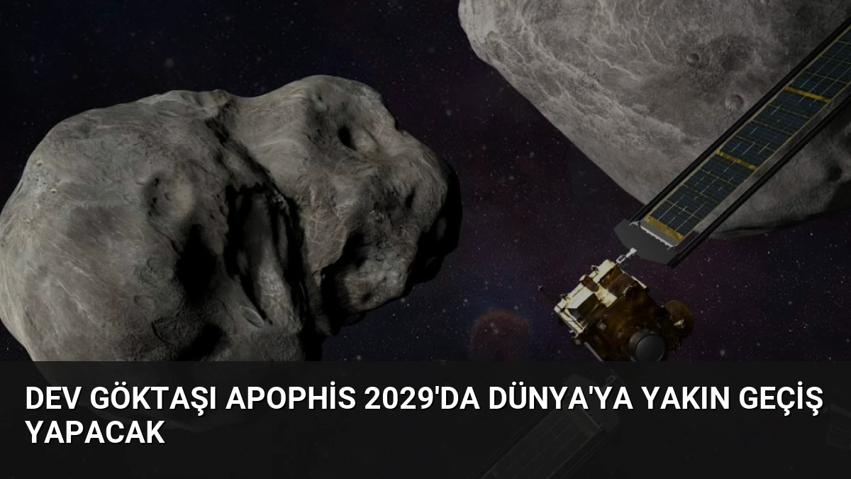 Dev Göktaşı Apophis 2029’da Dünya’ya Yakın Geçiş Yapacak