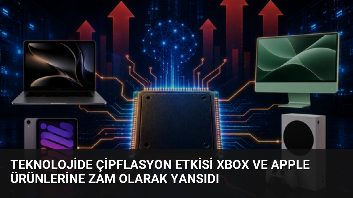 Teknolojide Çipflasyon Etkisi Xbox ve Apple Ürünlerine Zam Olarak Yansıdı