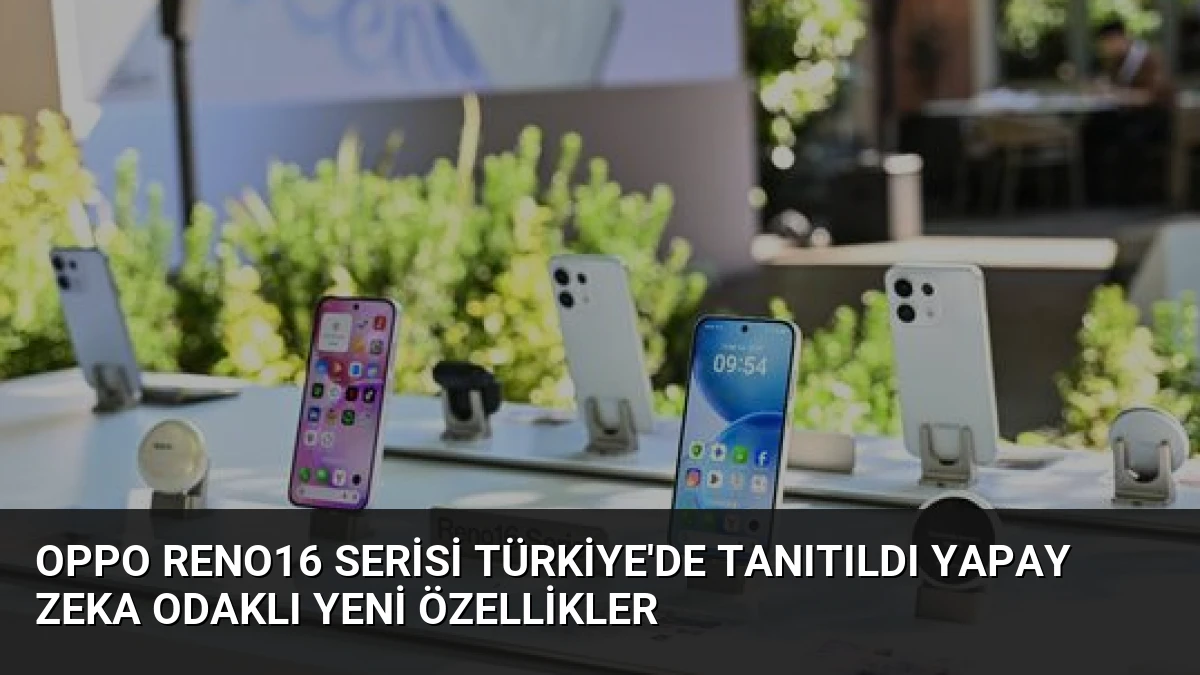 OPPO Reno16 Serisi Türkiye’de Tanıtıldı Yapay Zeka Odaklı Yeni Özellikler