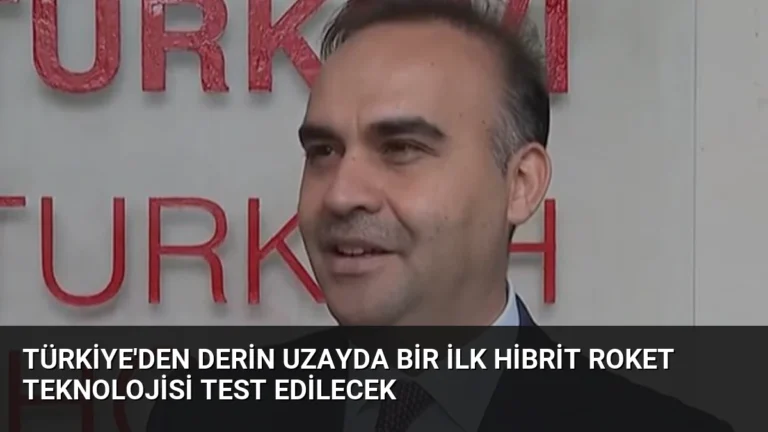 Türkiye’den Derin Uzayda Bir İlk Hibrit Roket Teknolojisi Test Edilecek